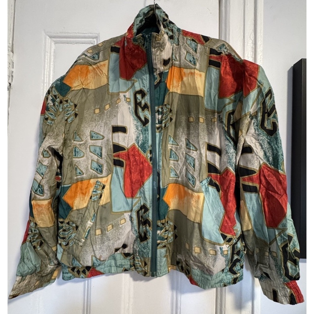 Vintage Bogari Women's Silk Jacket Size Large